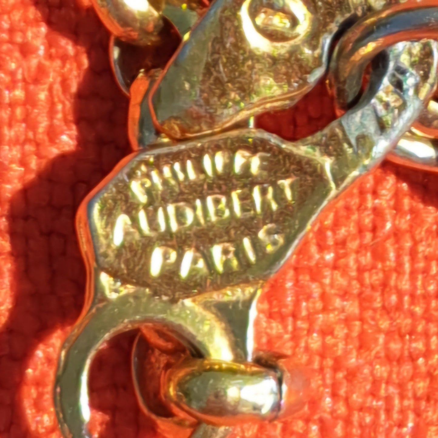 Sautoir Philippe Audibert Paris Or & Ambre