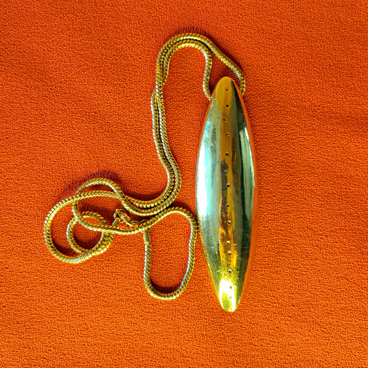 Sautoir avec pendentif ovale Gil d'Agena