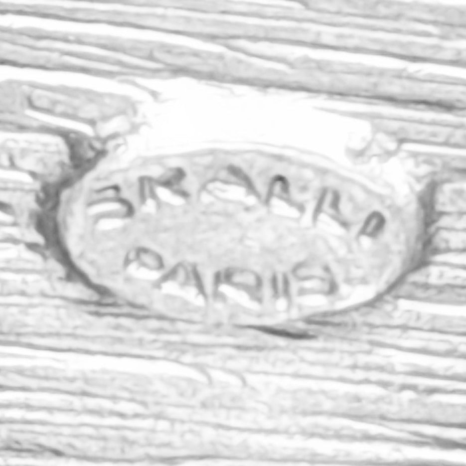 Clips d'Oreilles Trapèze Ambrées par SKALLI Paris