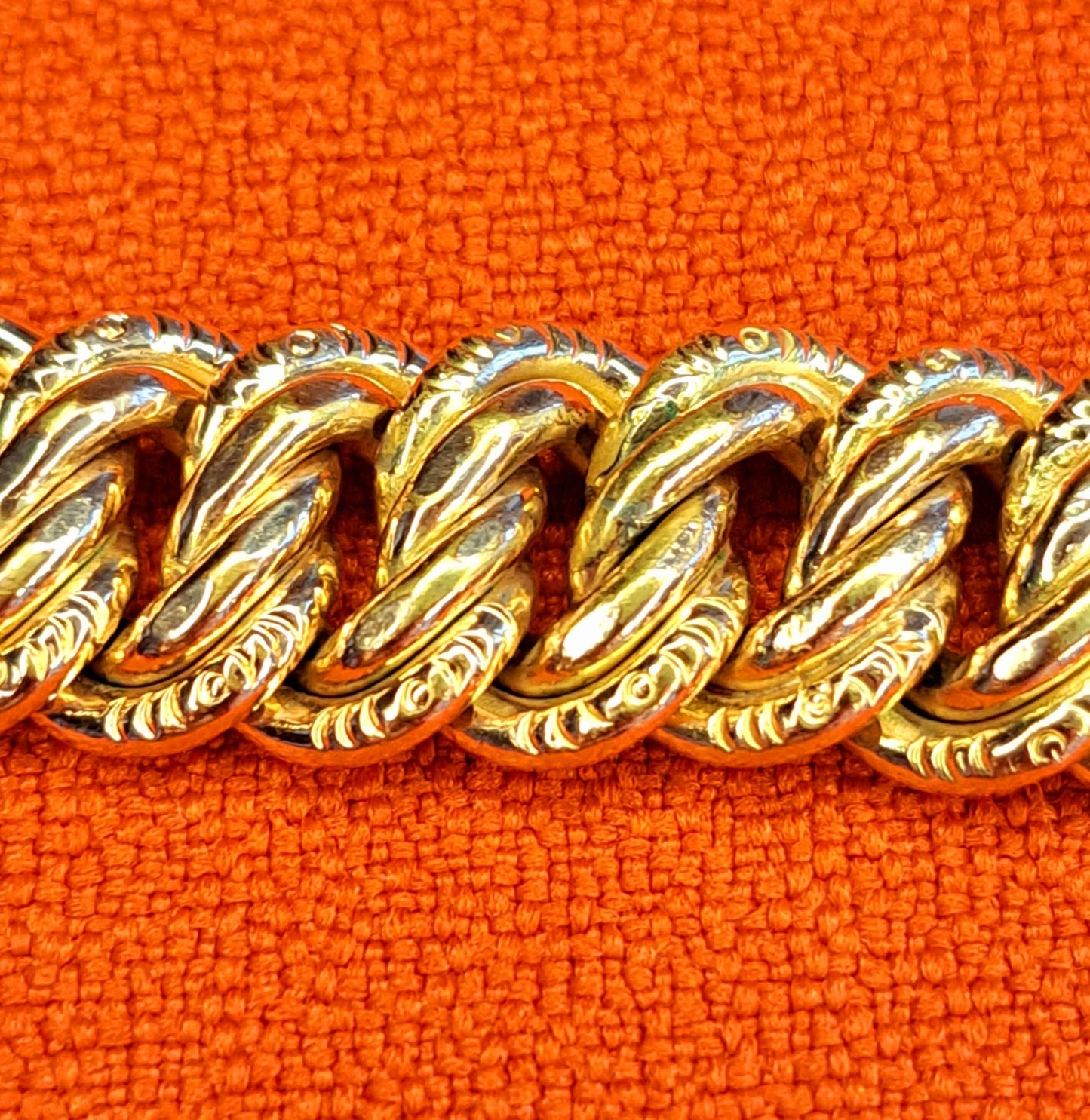Bracelet Gourmette Signé "Excellence"
