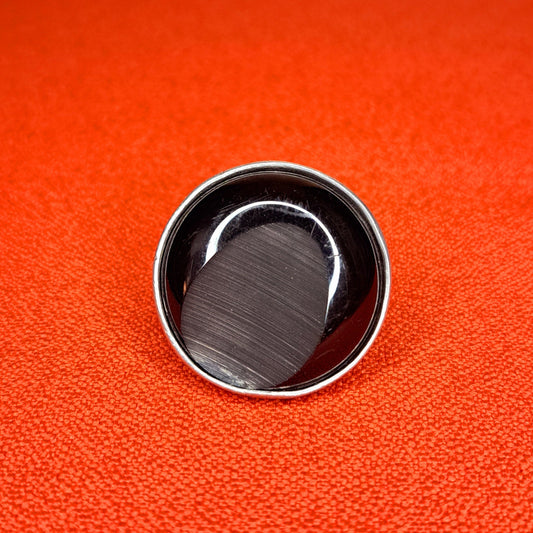 Bague Vintage LA TRIBU RIGAUX Onyx Noir