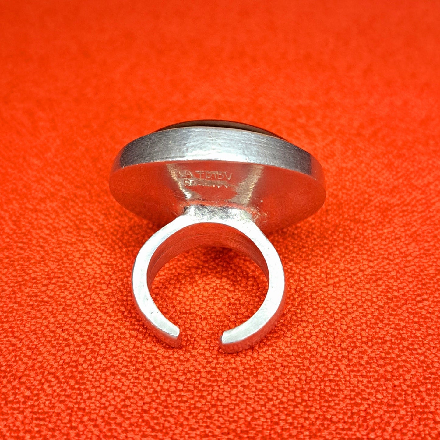 Bague Vintage LA TRIBU RIGAUX Onyx Noir