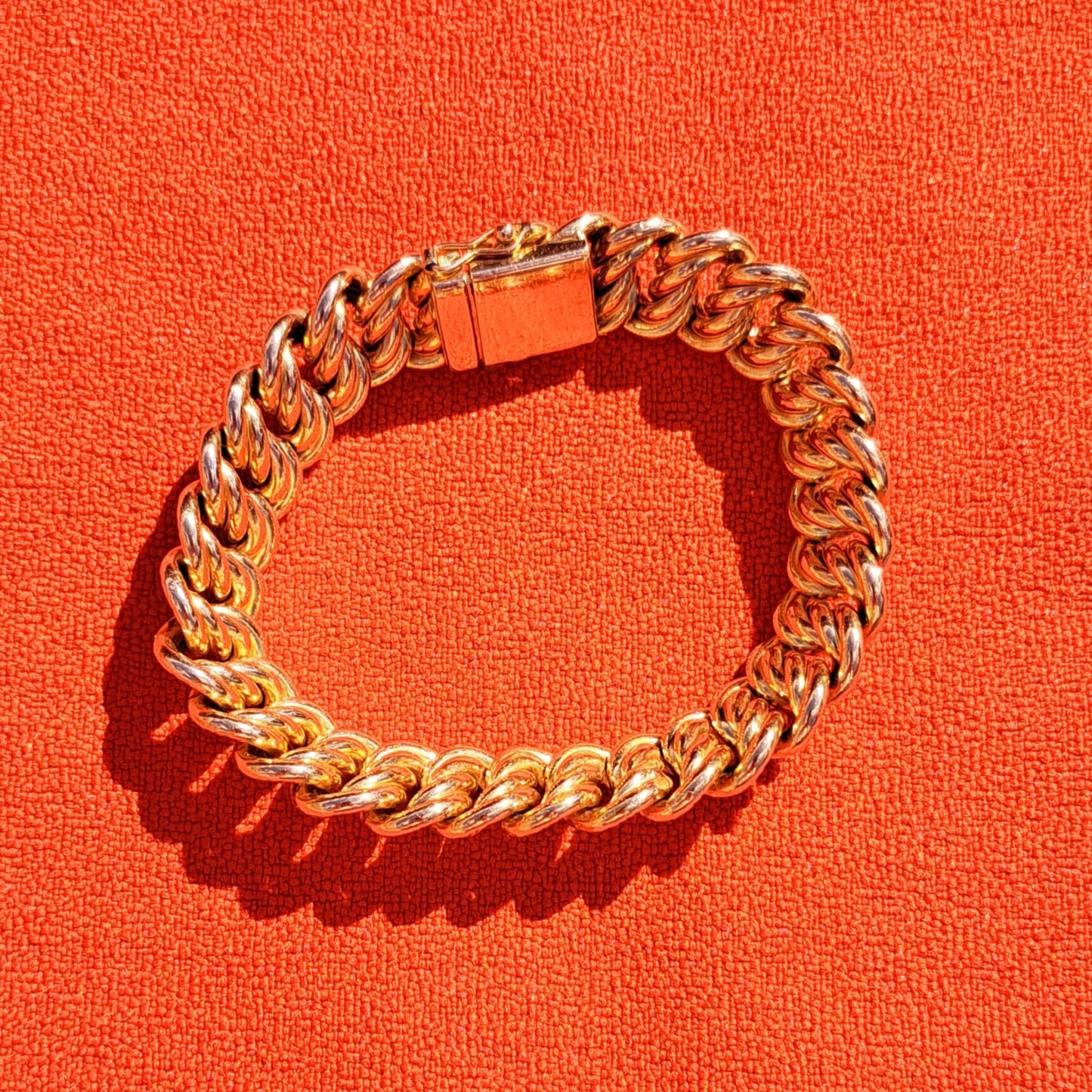 Bracelet Gourmette Signé "Excellence"