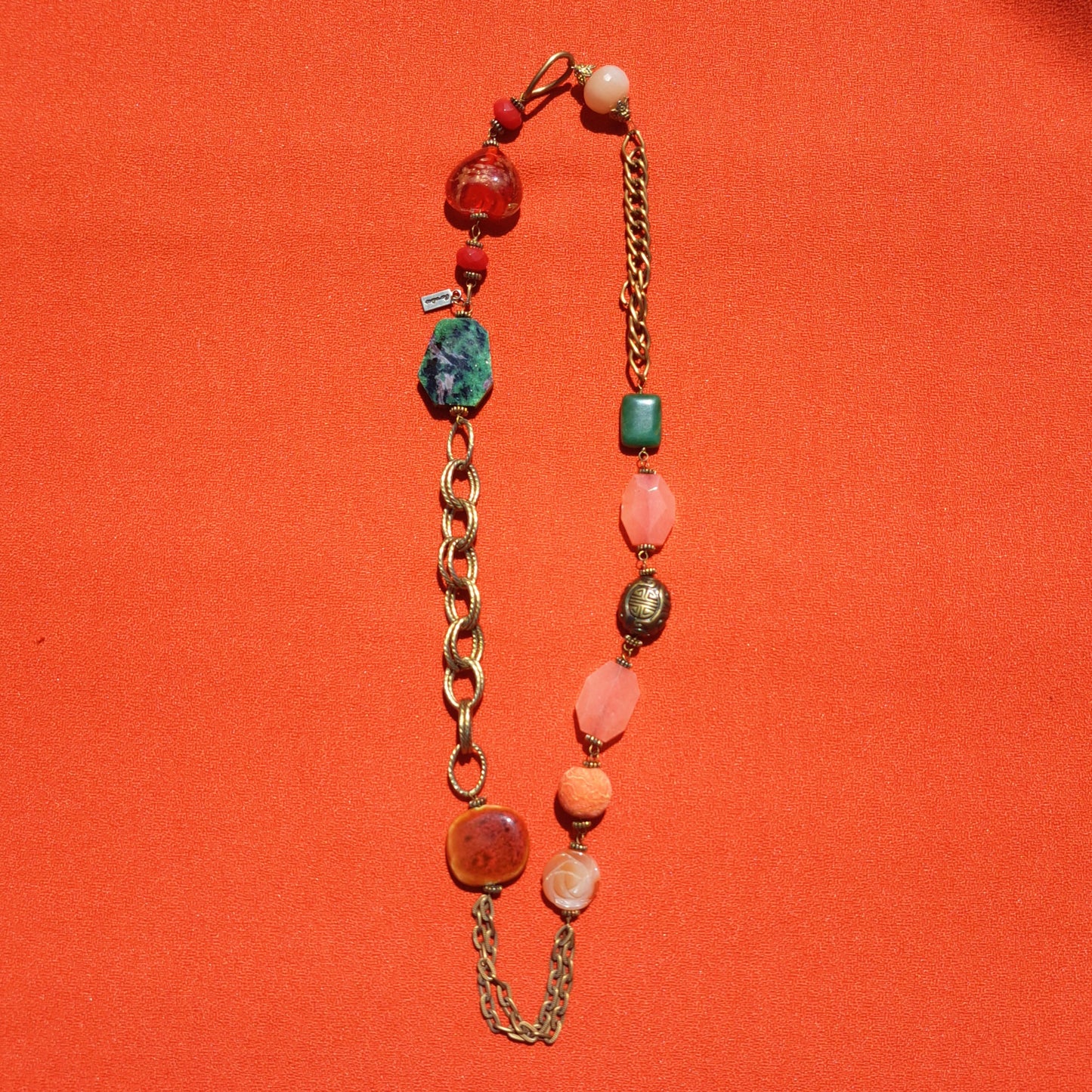 Collier "Caroline" Vintage Pièce Rare et Audacieuse Années 70/80