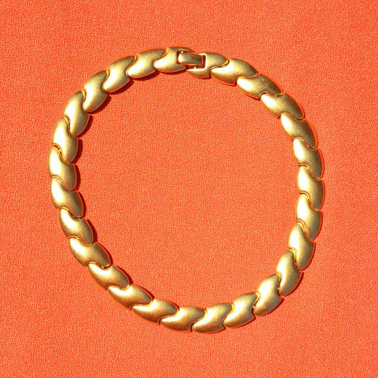 Ras-de-Cou Doré Maillons Sculptés