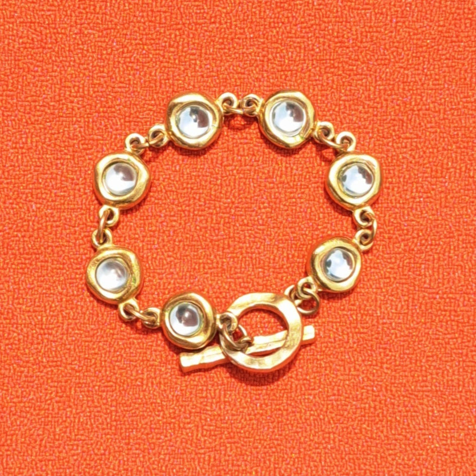 Bracelet doré à maillons Biche de Bère Paris