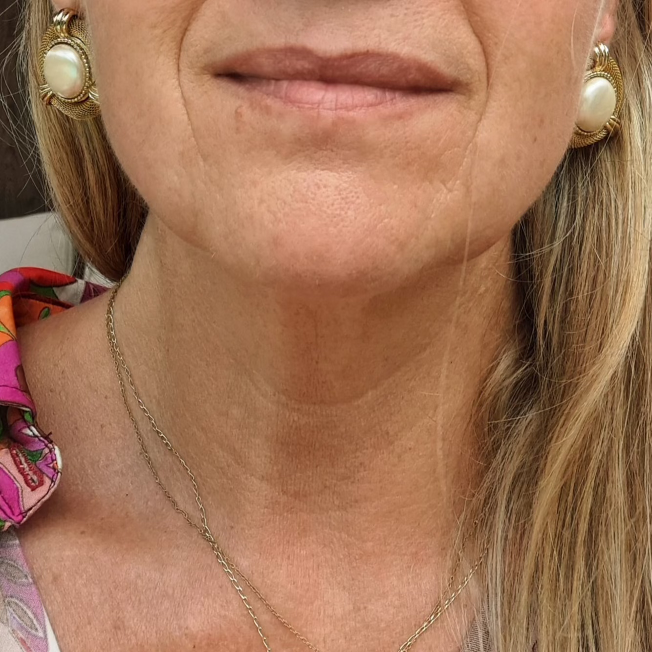 Clips d'Oreilles BALENCIAGA Perle & Maille Dorée