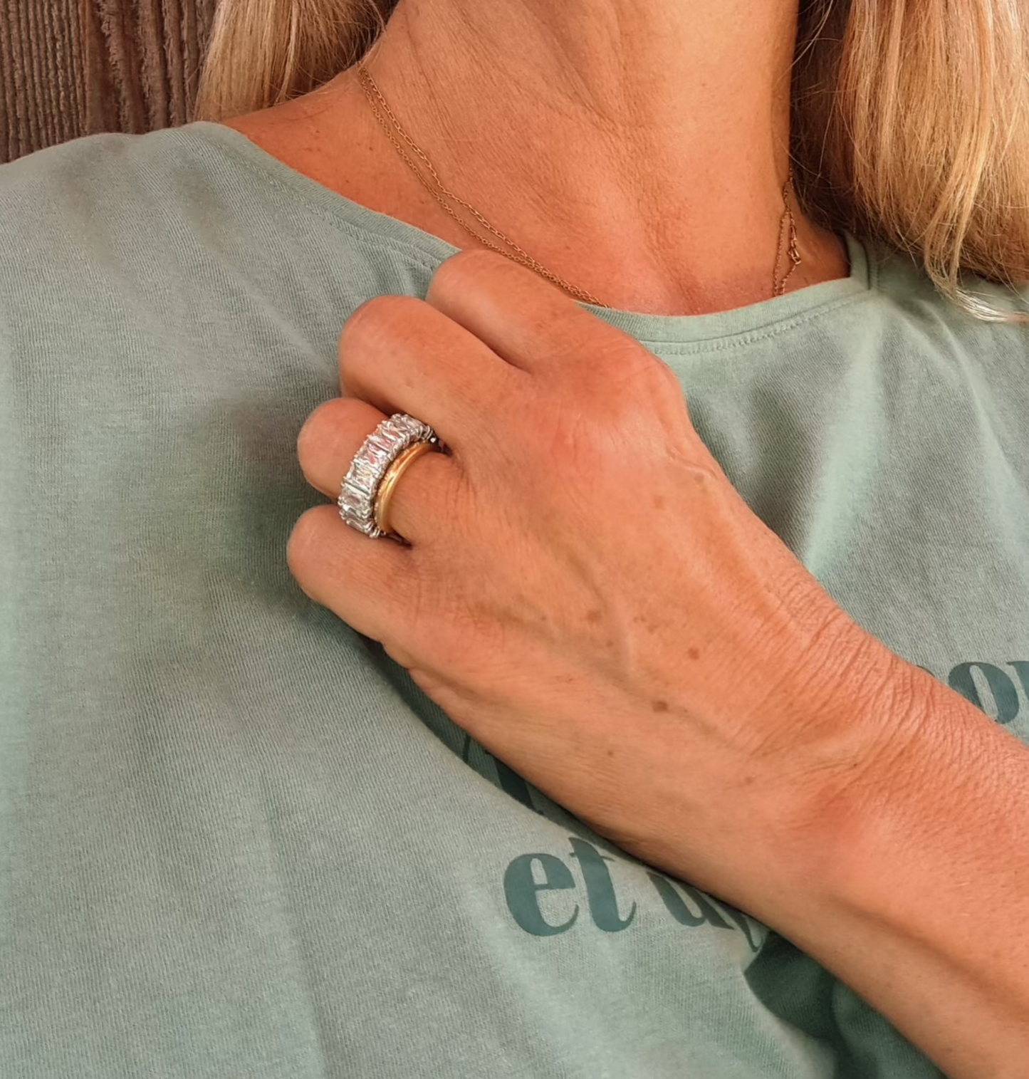 Bague Alliance Éternité SWAROVSKI