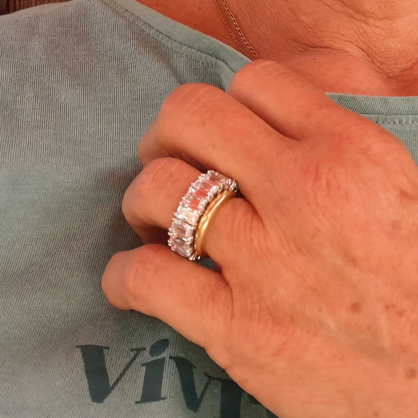 Bague Alliance Éternité SWAROVSKI