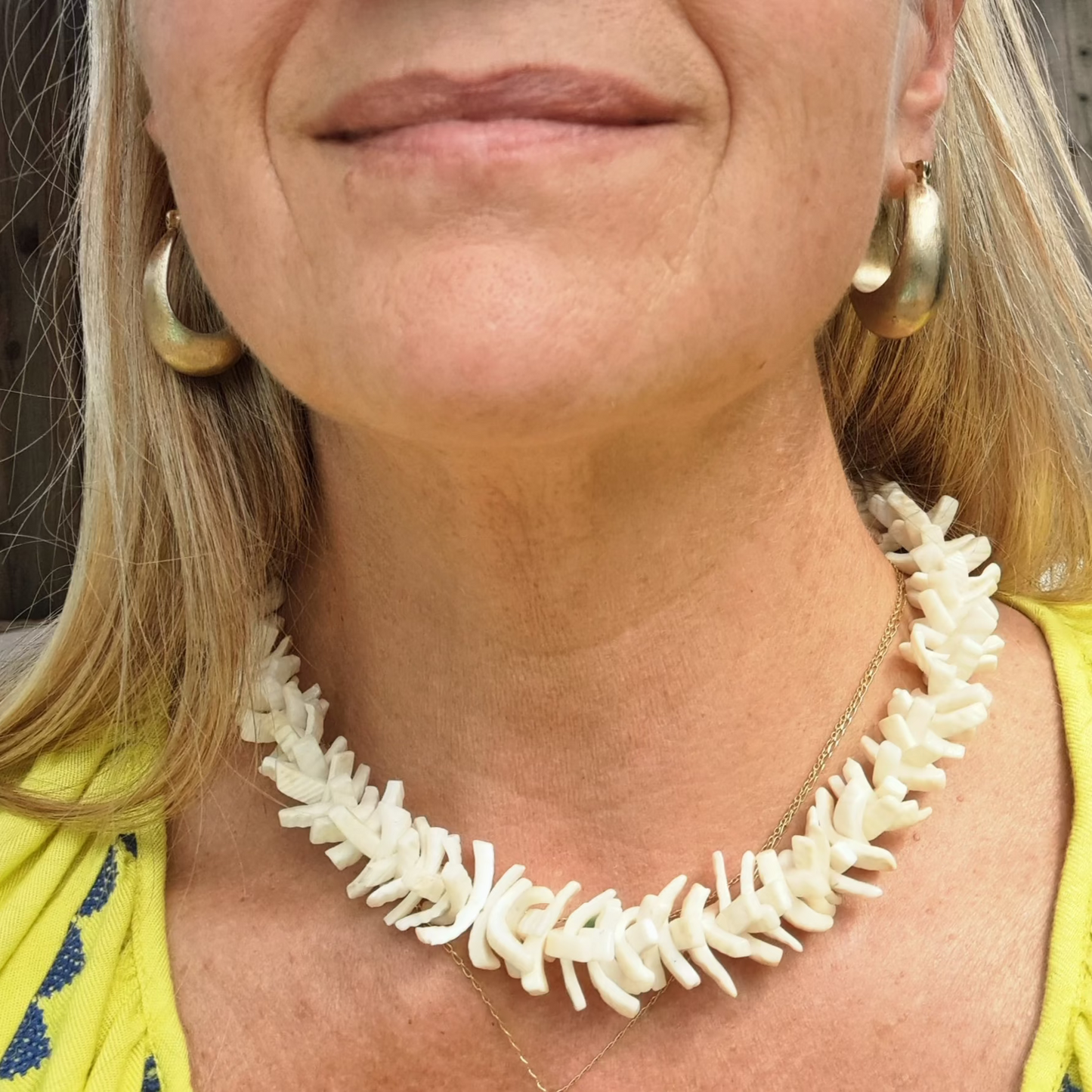 Ras-de-Cou "Puka" en Coquillages Naturels