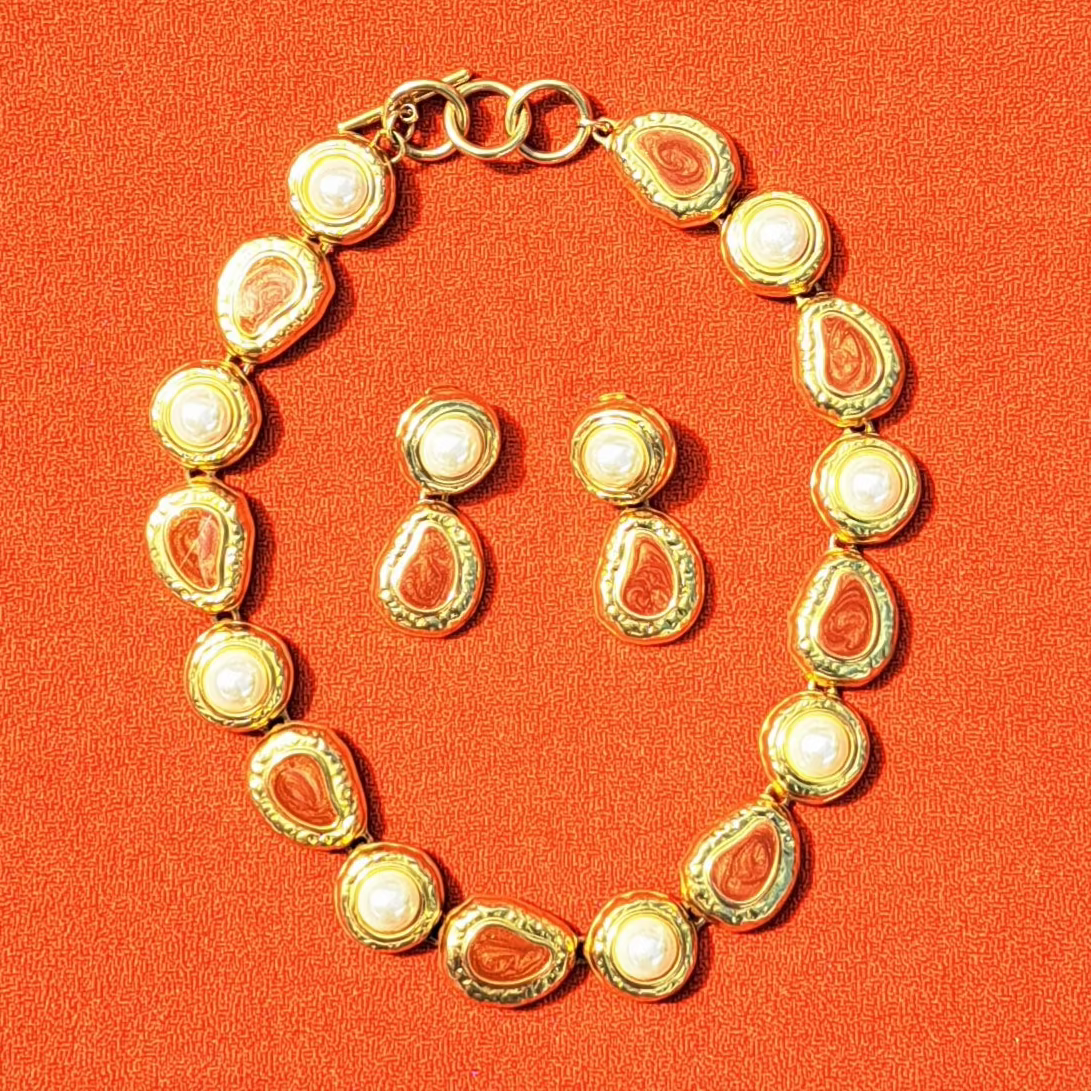 Ras de Cou Vintage Style Rétro Chic Années 80-90