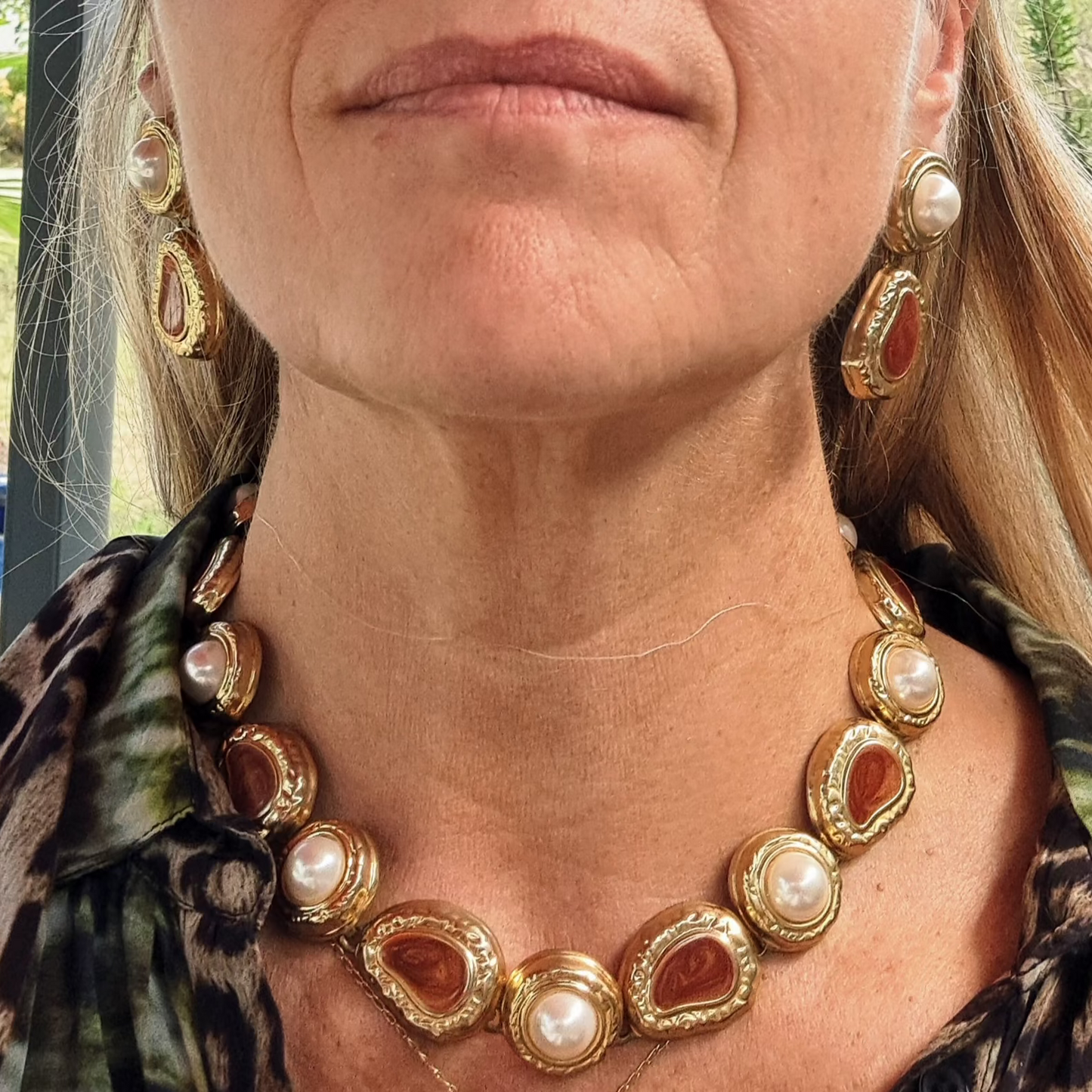 Ras de Cou Vintage Style Rétro Chic Années 80-90