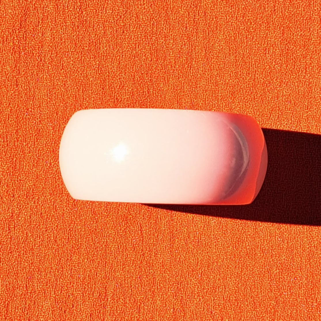 Bracelet Jonc Rose Poudré Style Rétro Épuré Années 1970